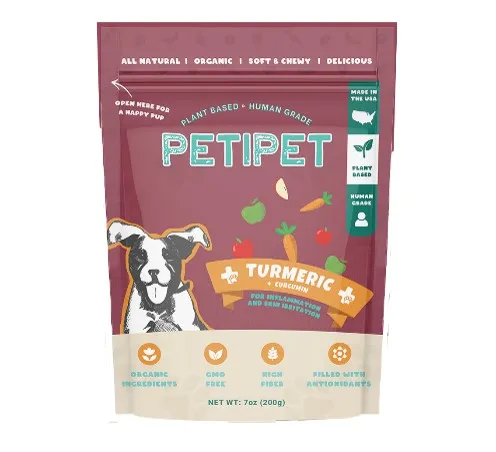 7oz Petipet Tumeric Treats- Inflammation and Allergy Relief - Health/First Aid